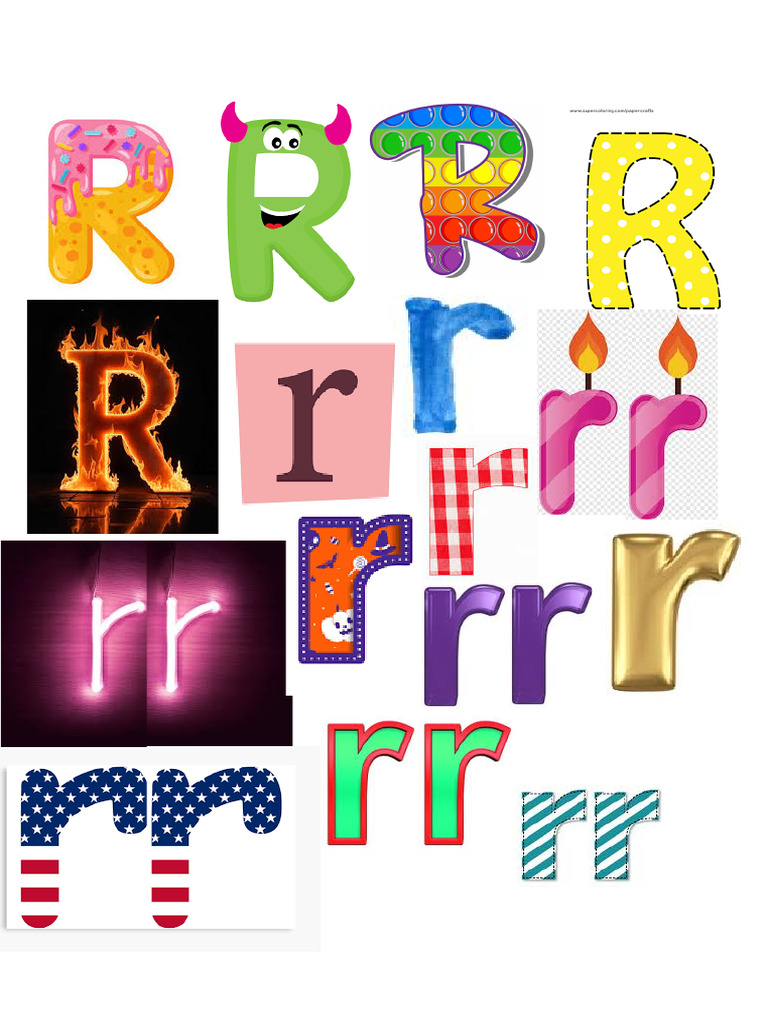 Letra R | PDF