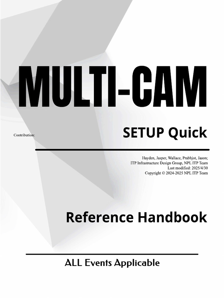 Multicam Protocoolv1.0 30-4-2025 | PDF