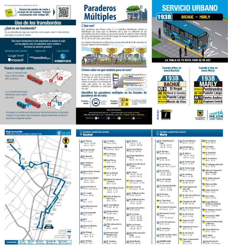 Rutas Nueva 193B | PDF