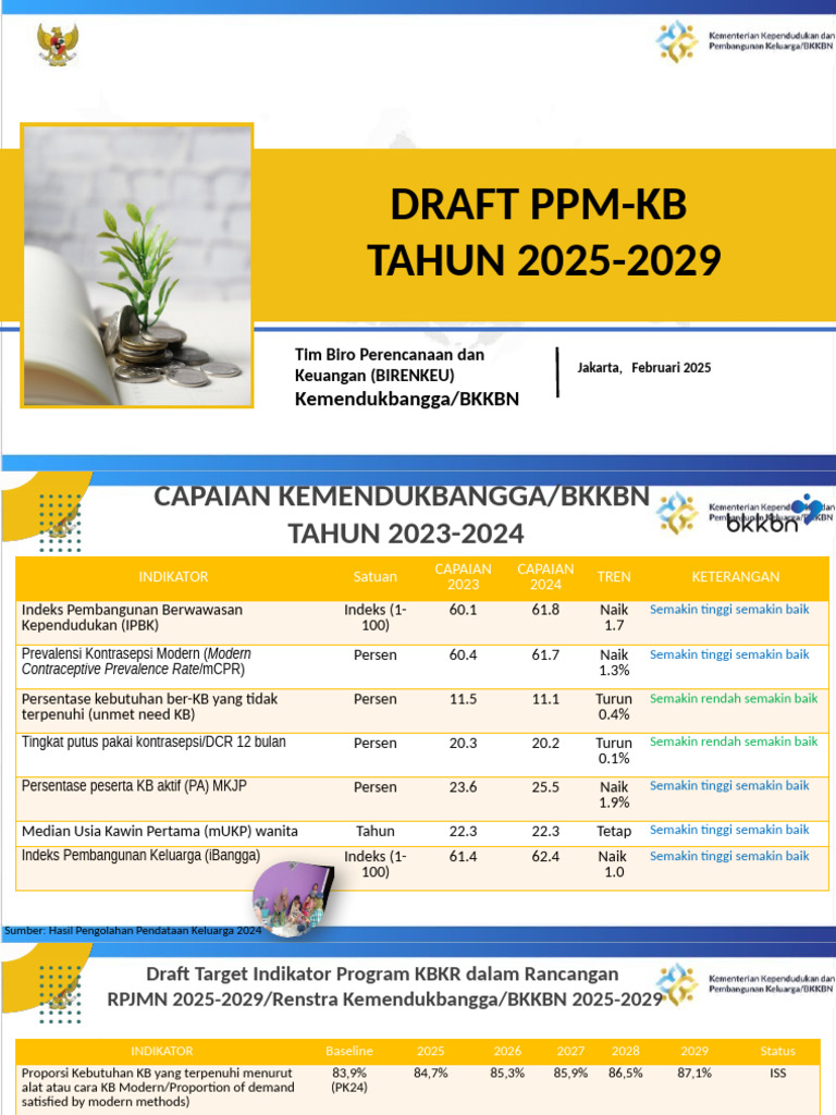 Target Program KBKR 2025-2029 Indonesia | PDF