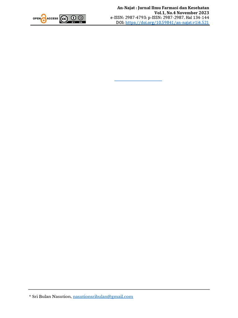 An Najat+Vol+1+No+4+November+2023+Hal+134 144 | PDF