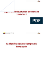 Logros de La Revolución Venezolana Hasta 2012