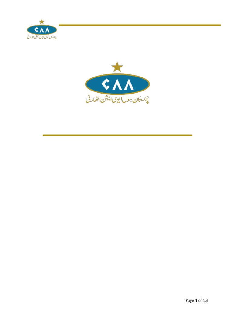 Prequalification for Aviation Safety System | PDF | Regulatory ...