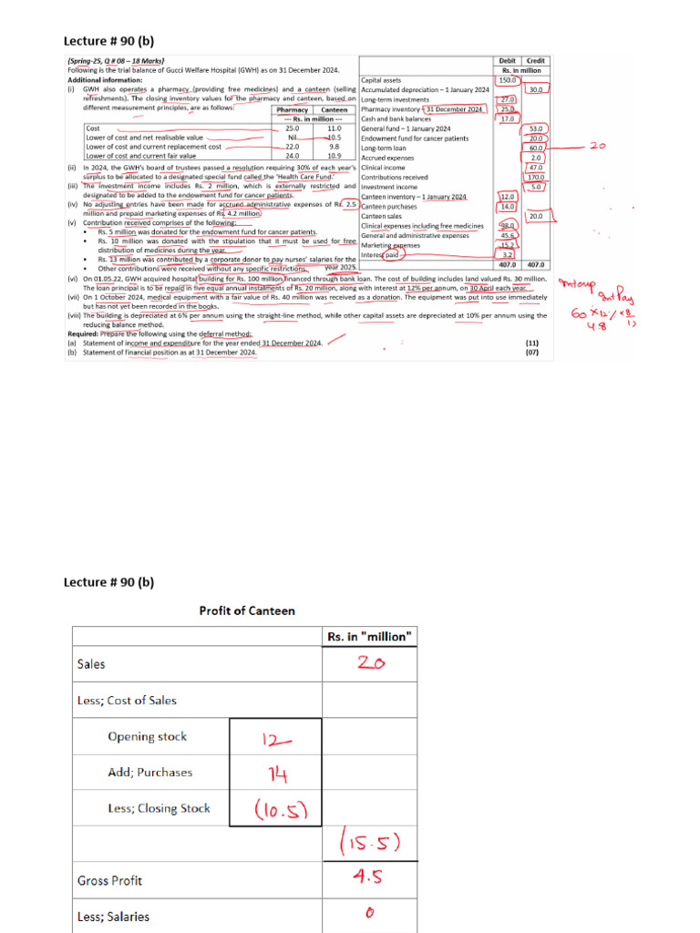 Lecture # 90 (B) (Class Writing) | PDF