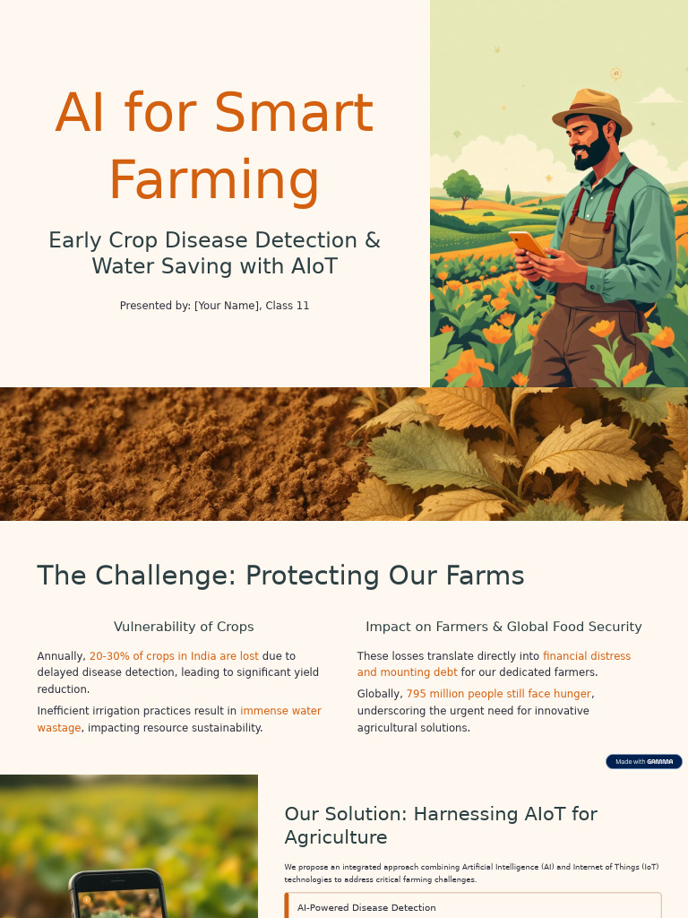 AIoT Solutions for Smart Farming | PDF | Internet Of Things | Agriculture
