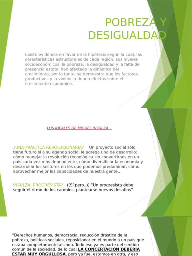 Bases para Comprensión Del Fenómeno Social de La Pobreza | PDF ...