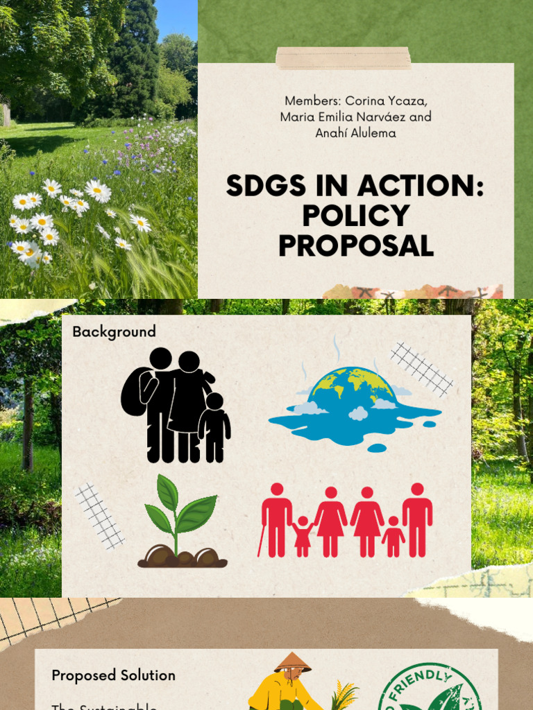 Sustainable Agricultural Development Proposal | PDF