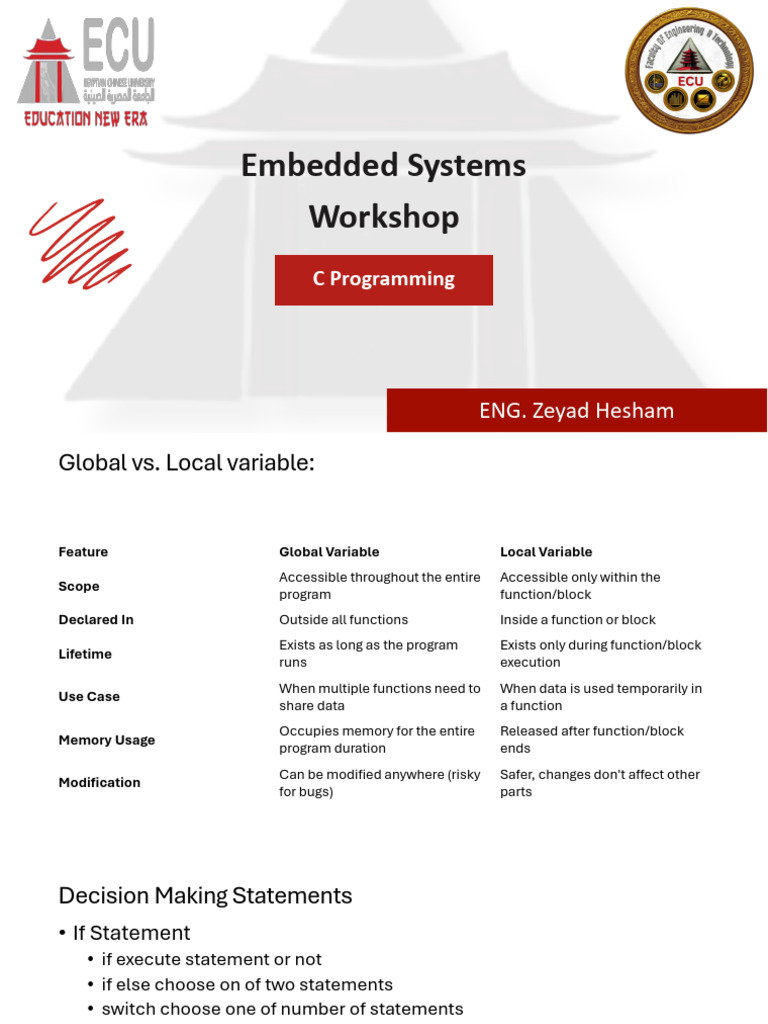 C Programming general notes | PDF | Pointer (Computer Programming ...