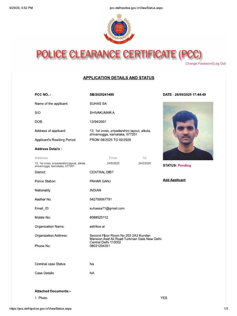 pcc1 1 | PDF