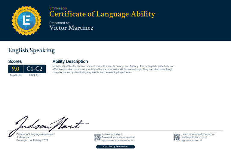 Eng Certif | PDF