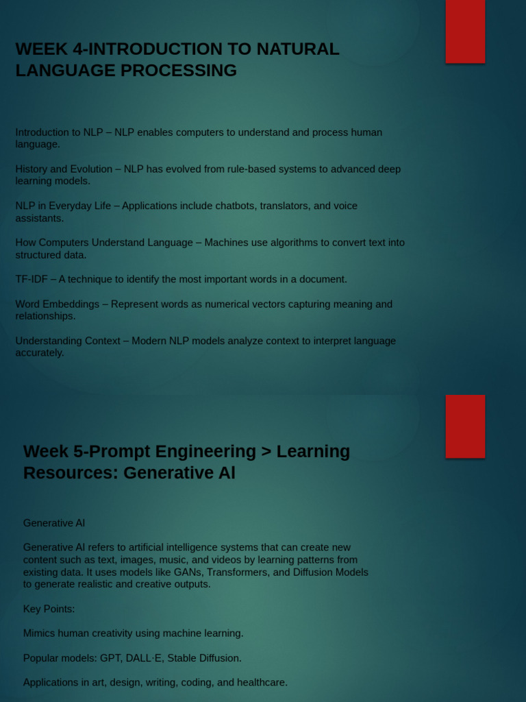 Week 4-Introduction To Natural Language Processing | PDF