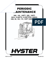 Hyster 110FT Periodic Maintenance
