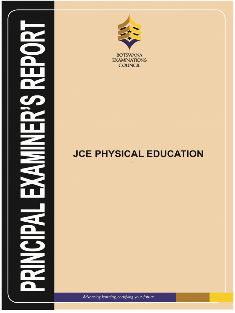 2023 JCE Physical Education PE's Report | PDF | Obesity