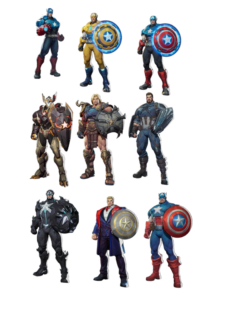 Marvel Rivals Skin Catalogue (Season0-4) | PDF