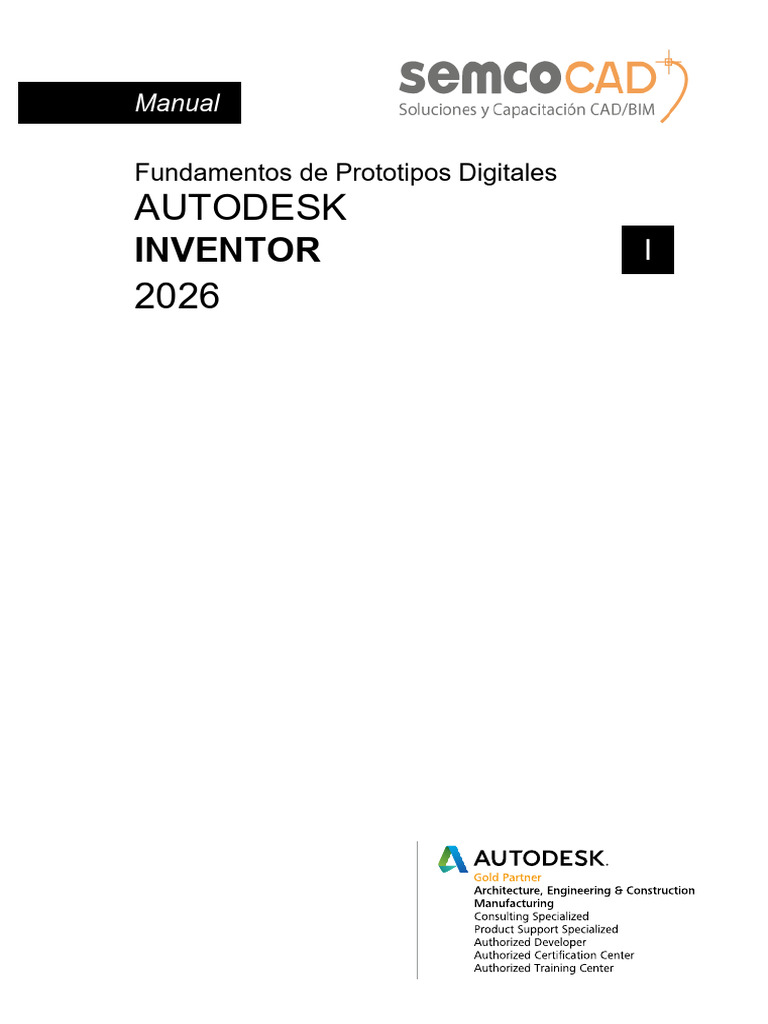 Tutorial de Autodesk Inventor 2026 | PDF | Archivo de computadora