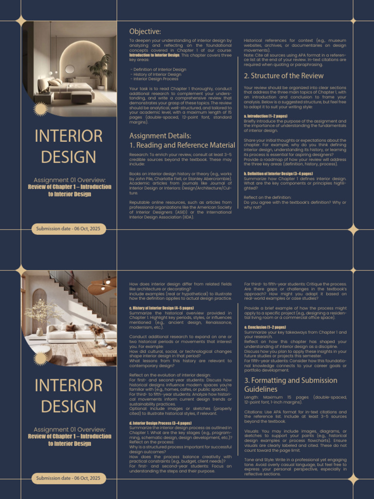 History and Process of Interior Design | PDF | Design | Citation