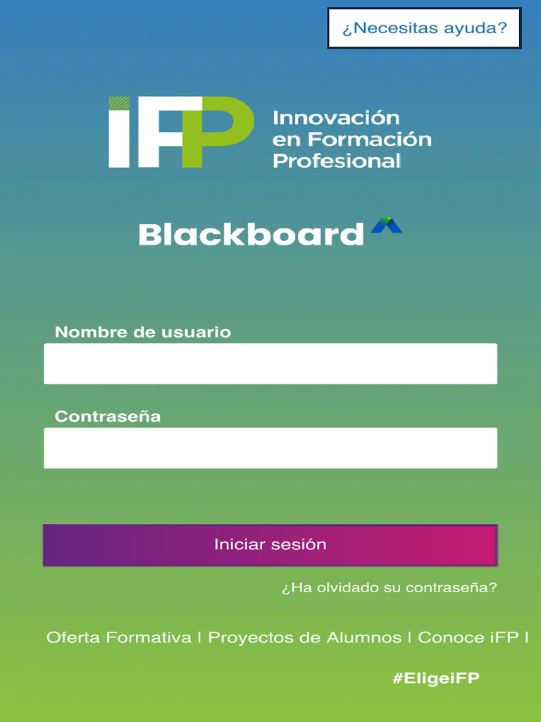 Acceso al Aula Virtual de IFP | PDF