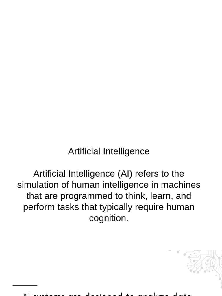 Understanding Artificial Intelligence Basics | PDF