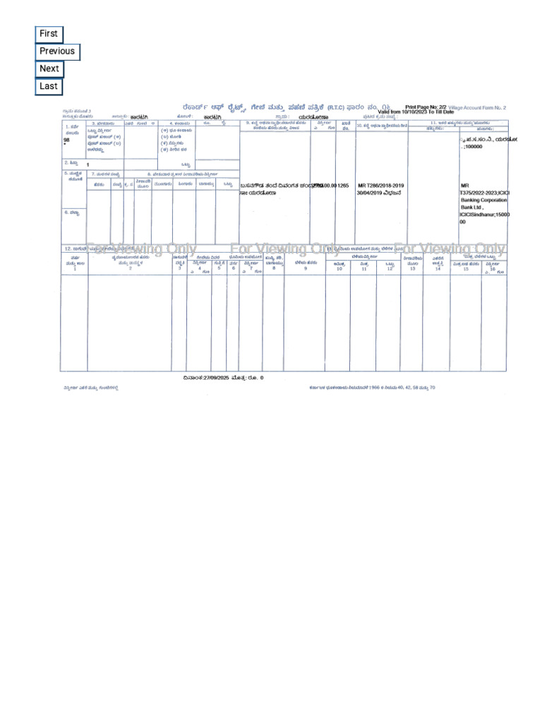 Landrecords - Karnataka.gov - in Service2 PreviewRTC - Aspx | PDF