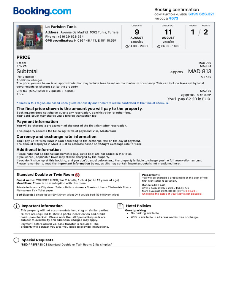 Confirmation | PDF | Exchange Rate | Payments