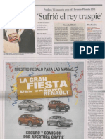 Javier Moro en el periódico Reforma