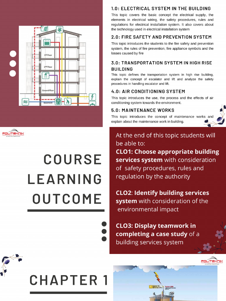 Chapter 1 BUILDING SERVICES | PDF