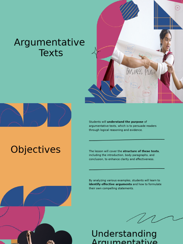 Understanding Argumentative Texts | PDF | Argument | Reason