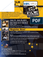 ATMF Filmprogram Informationalflyer 5212NoB
