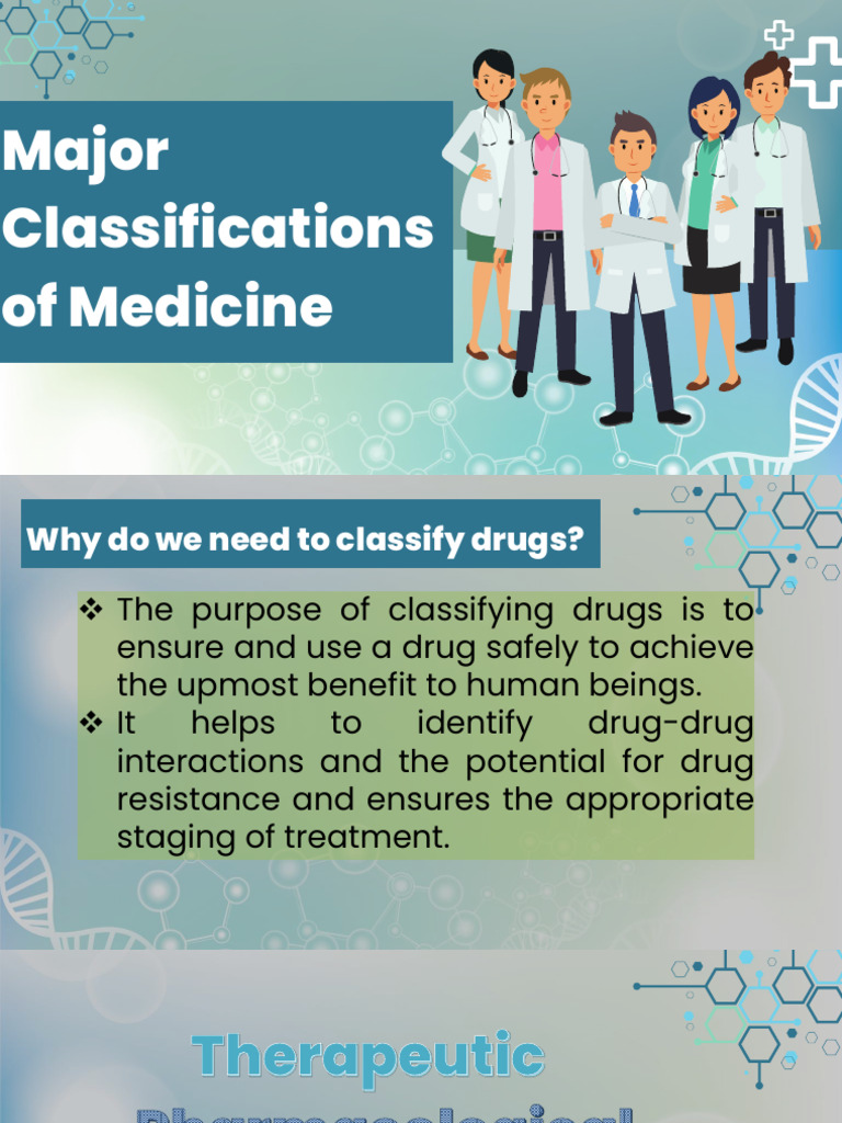 Drug Classifications in Medicine | PDF | Drugs | Substance Abuse