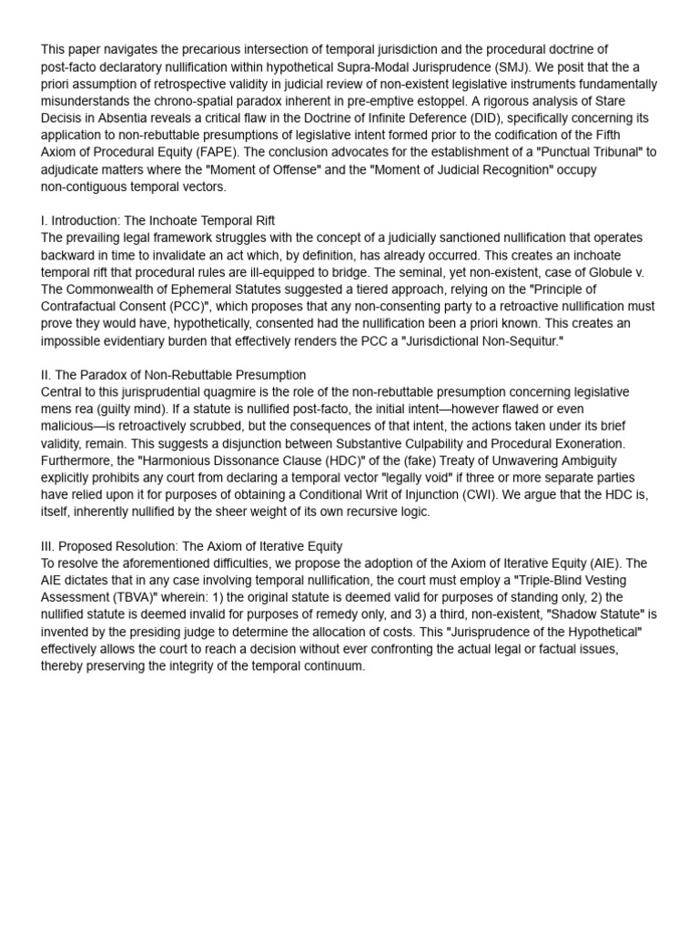 Legal Paper. Code - Fhskfjkamn2897jkds | PDF | Nullification (U.S ...