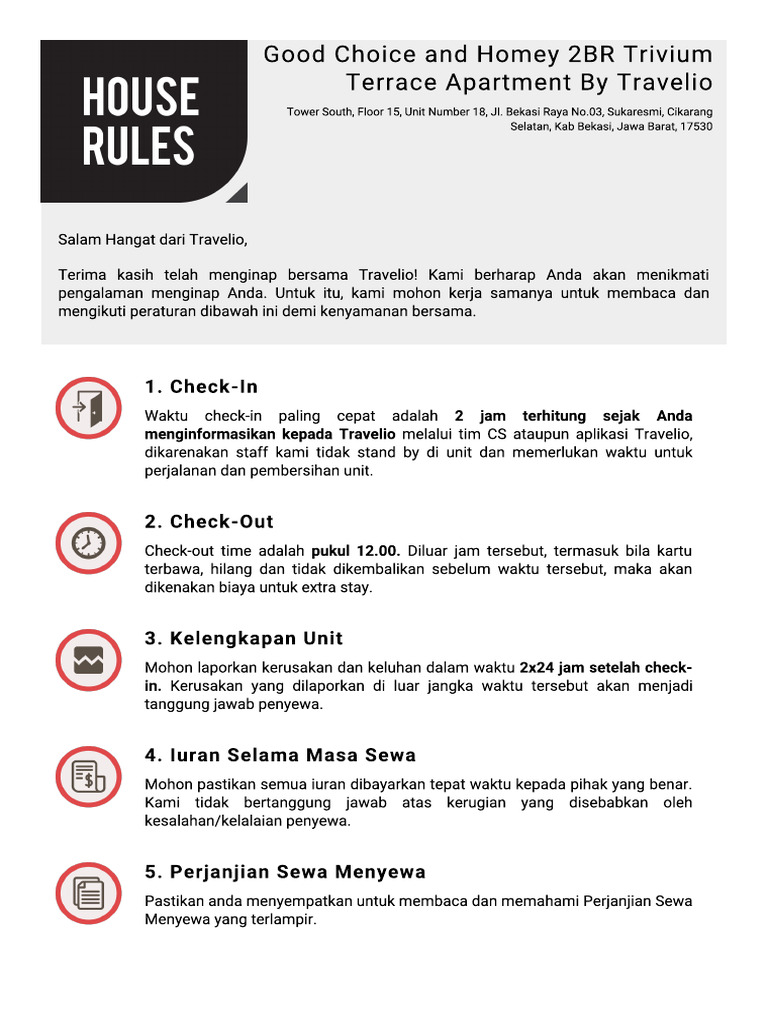 House Rules Long Term | PDF