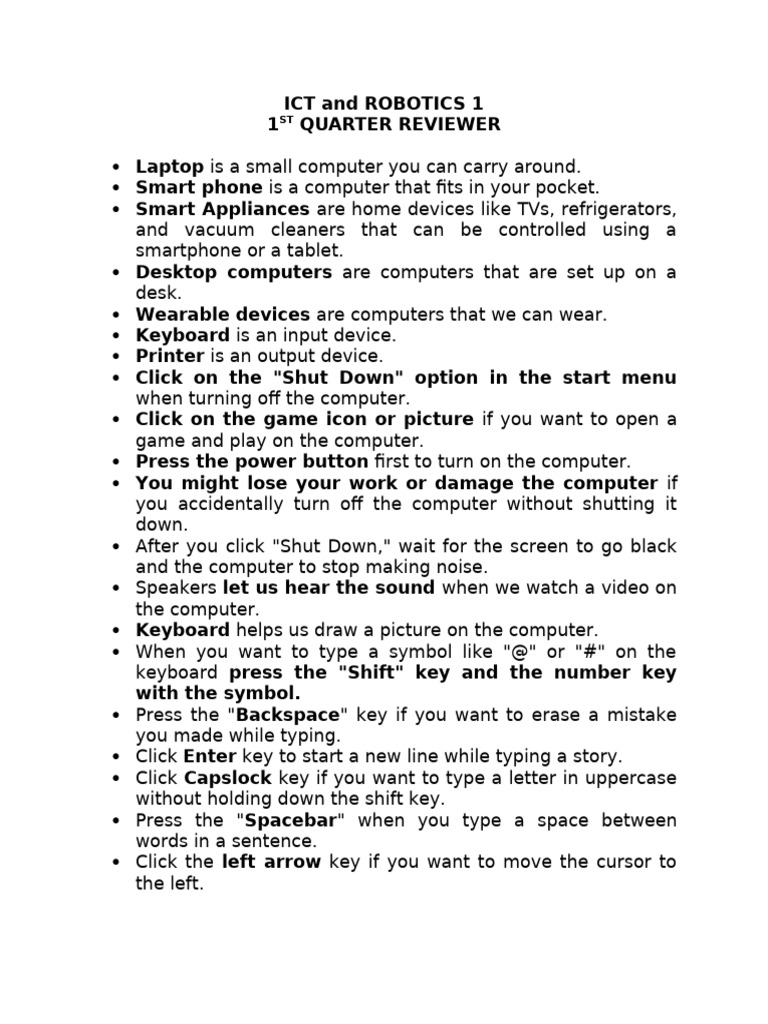 Essential Computer Care and Usage Tips | PDF | Computer Keyboard ...