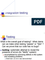 Integration Testing