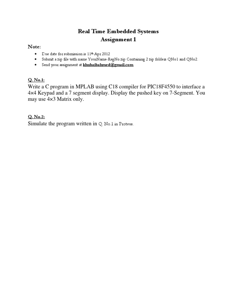 Assignment 1 | PDF