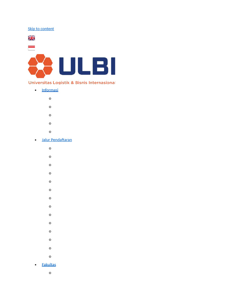 Jalur KIP Kuliah di ULBI | PDF