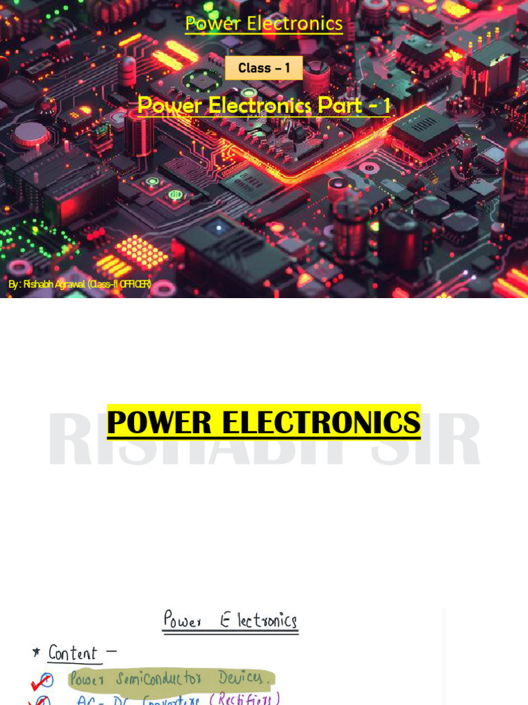 1 Power Electronics Part - 1 Rishabh Sir - 66574178 - 2025 - 08!29!08 ...