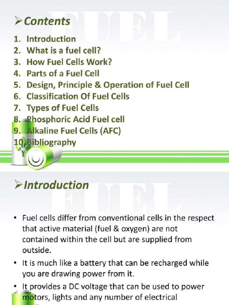 3 Fuel Cell | PDF
