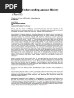 Download Towards Understanding Arakan History Part II by Yunus Min Tun SN92865056 doc pdf