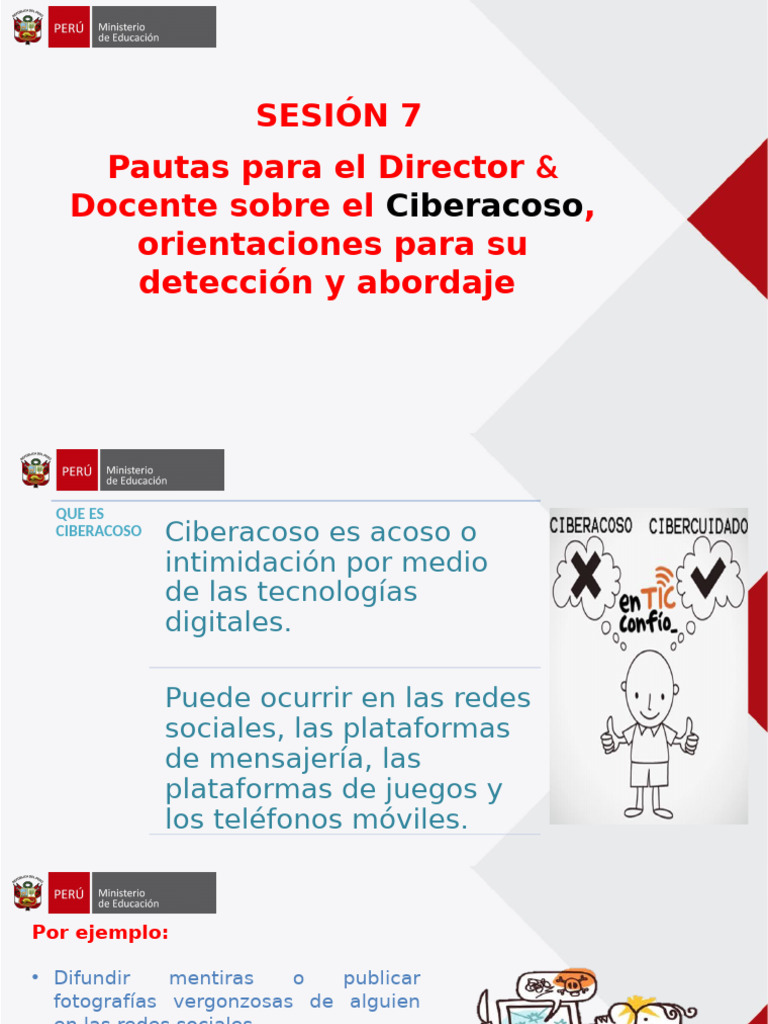 Guía para Detectar y Abordar Ciberacoso | PDF | Acoso cibernético ...
