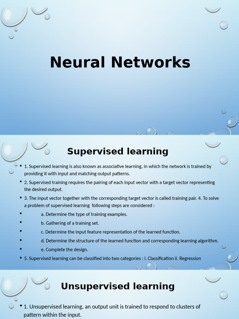 Understanding Neural Networks Basics | PDF | Computational Neuroscience ...