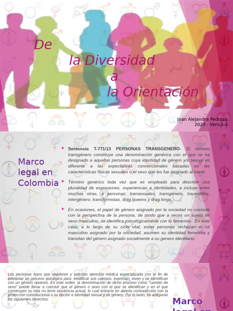 Derechos y Diversidad Trans en Colombia | PDF | Transgénero | Estudios ...