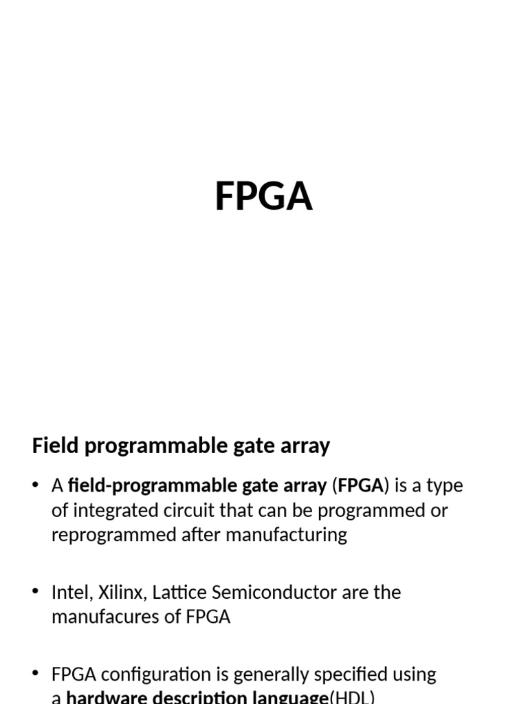 FPGA | PDF