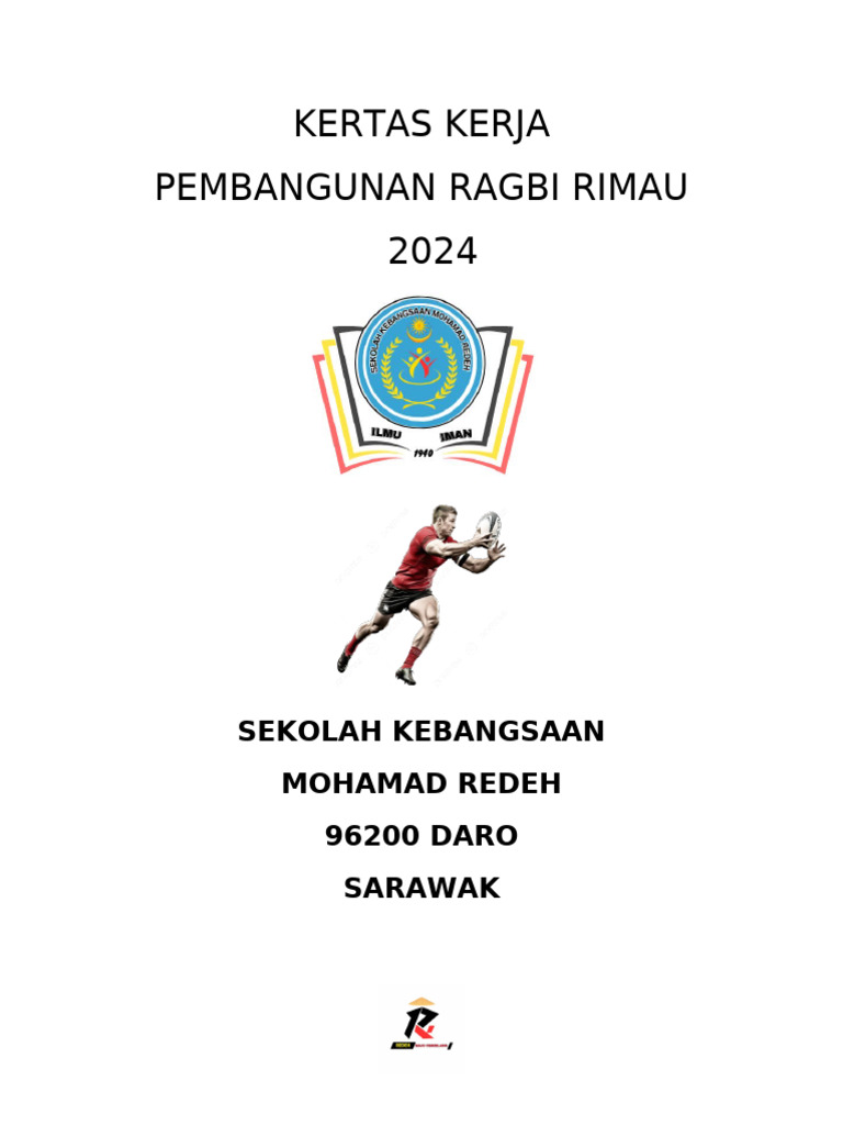 Rancangan Pasukan Ragbi SK Mohamad Redeh | PDF