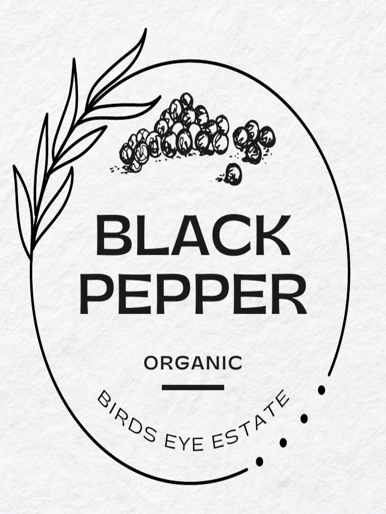 Bee Black Pepper Label 2025 | PDF