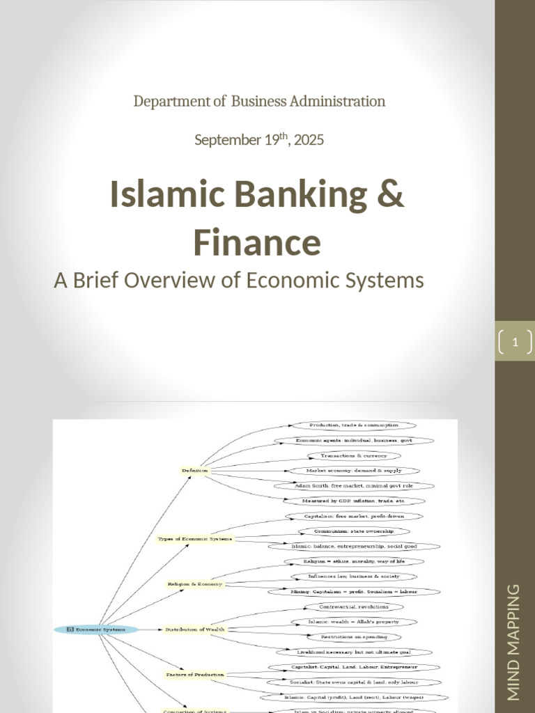 Week 01 (Brief Overview of Economic Systems) | PDF | Market (Economics ...