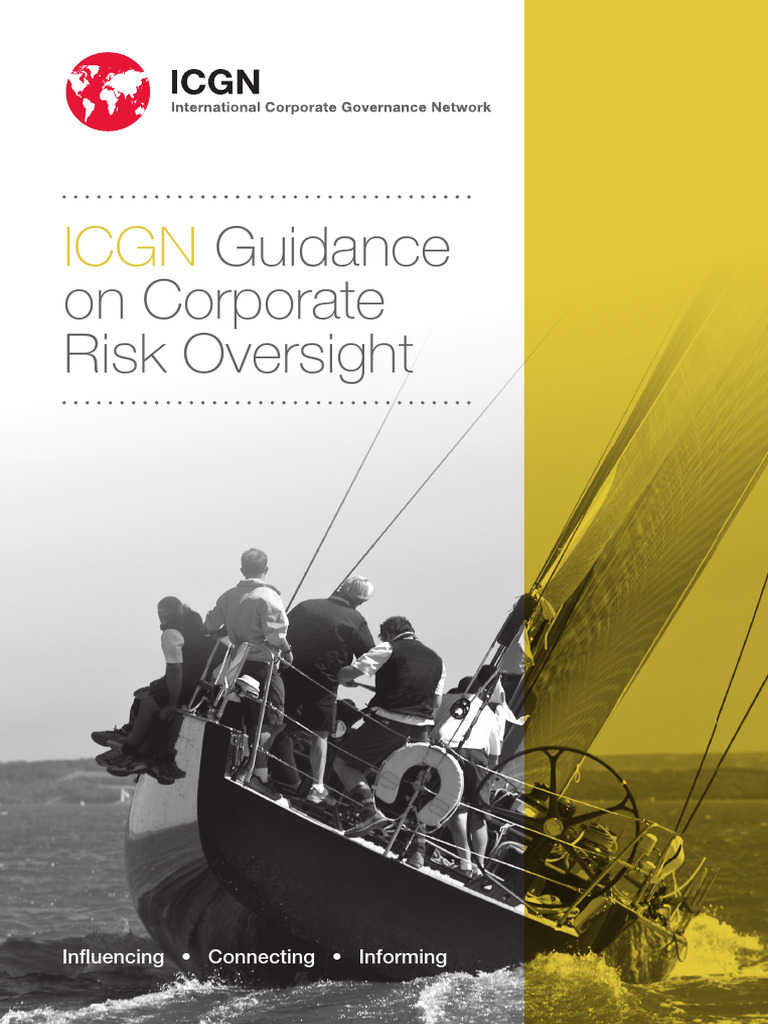 ICGN Corporate Risk Oversight Guide | PDF | Risk | Risk Management