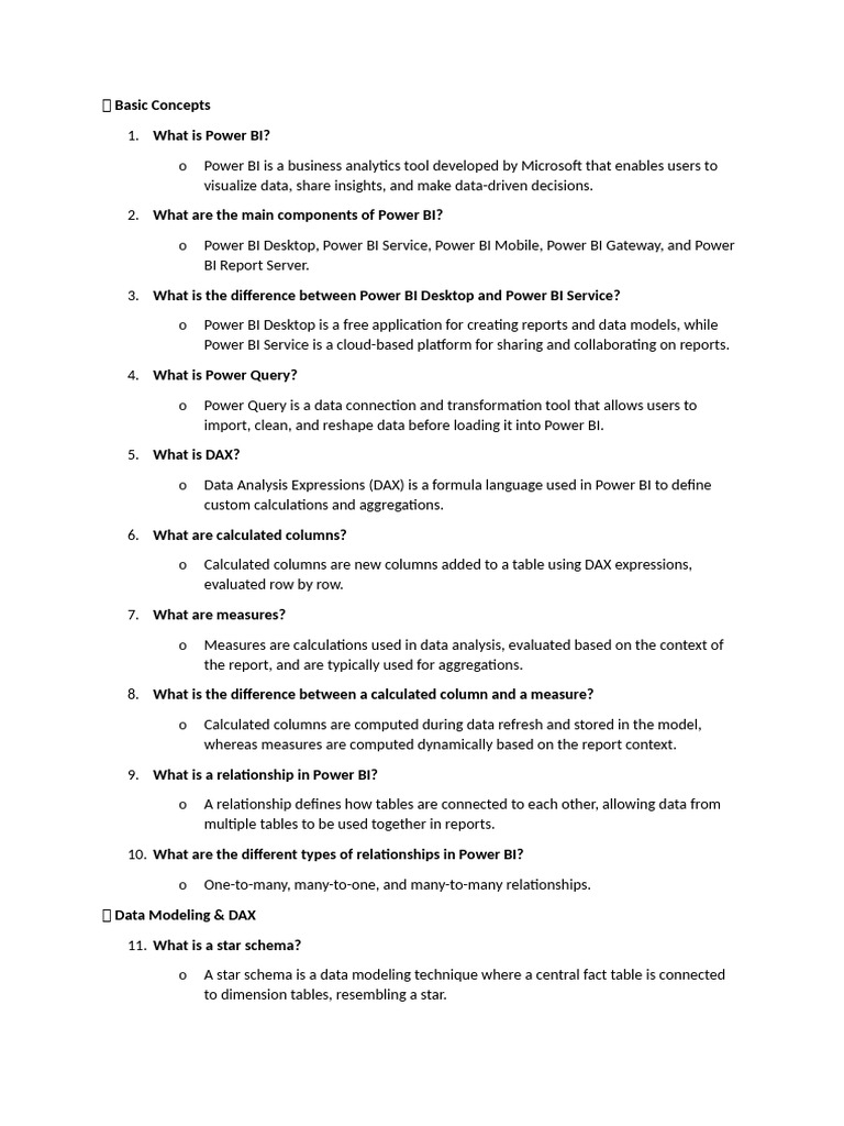 Power BI Essentials: Concepts & Tools | PDF | Artificial Intelligence ...