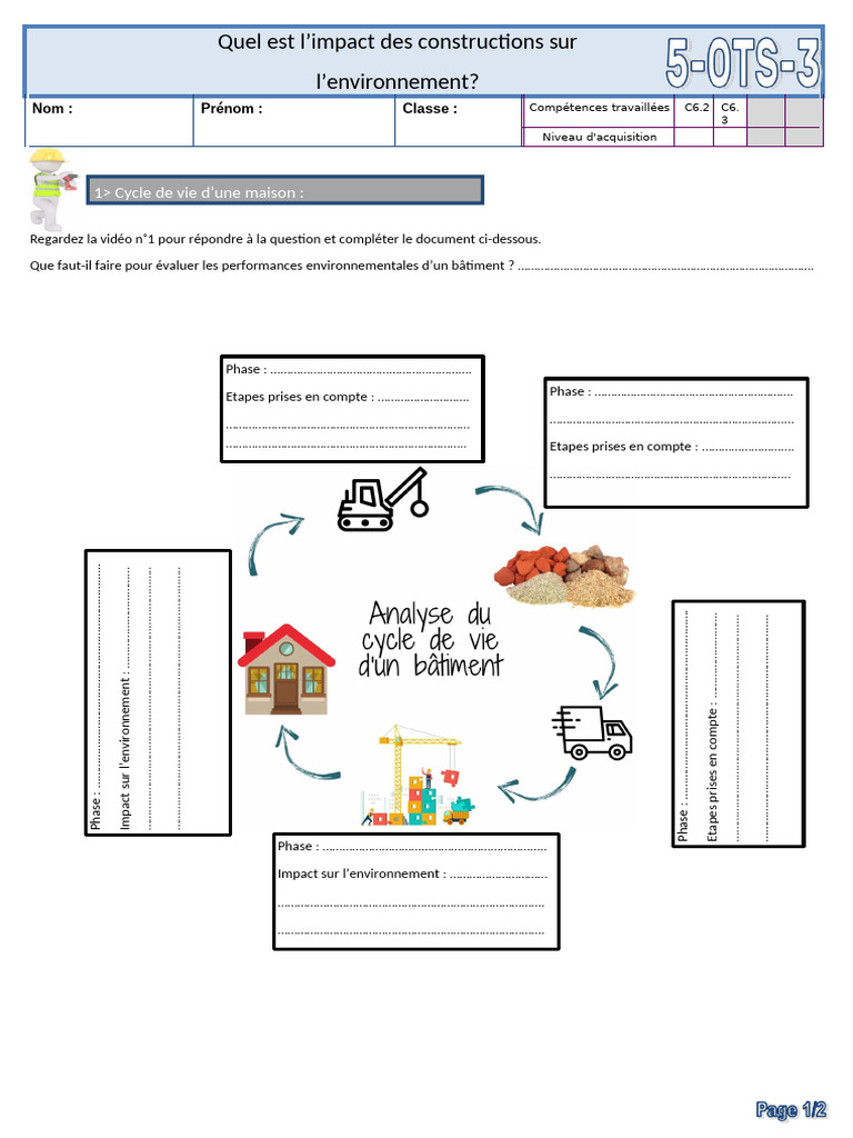 Impact environnemental des constructions | PDF | Environnement naturel