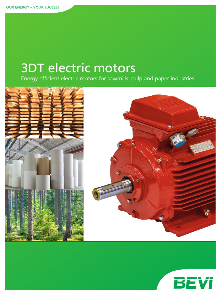 BEVI 3dt Electric Motors Lumber Kilns Wood Pulp Industry en | PDF ...