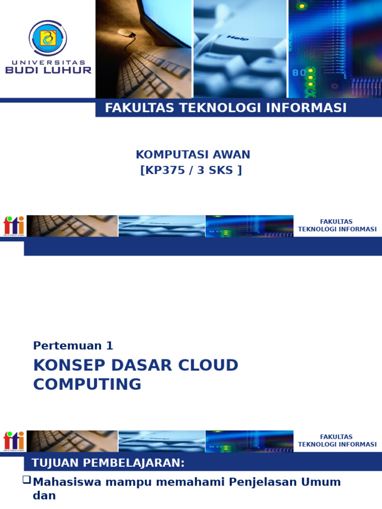 Konsep Dasar Cloud Computing | PDF